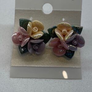 Floral Pastel Earrings